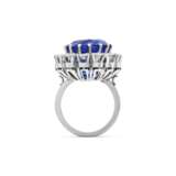 SAPPHIRE AND DIAMOND RING - photo 5