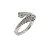 Bague en or avec diamants de Giorgio Visconti. Diamanten 21th century - Foto 2