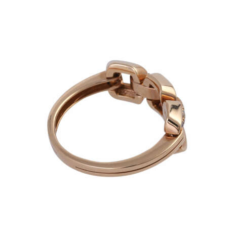 CHIMENTO Ring mit Brillantbesatz, zusammen ca. 0,12 ct, - фото 3