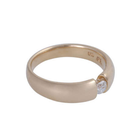 Ring mit Brillant ca. 0,17 ct, - photo 2