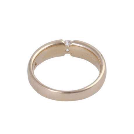 Ring mit Brillant ca. 0,17 ct, - Foto 4