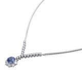 Collier mit 1 Tansanit ca. 2,6 ct - фото 4