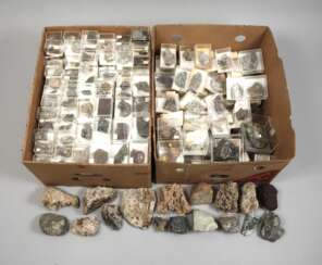 Umfangreiche Mineraliensammlung Odenwald