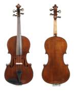 Catalogue des produits. Violine im Etui