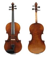 Violine im Etui
