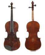 Instruments and tools. Violine im Etui