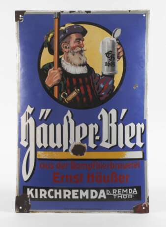Emailleschild Häußer - Foto 1
