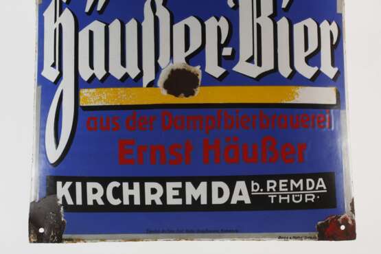Emailleschild Häußer - Foto 3