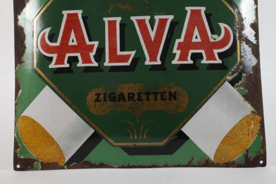 Emailleschild Alva - photo 3