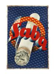 Werbeschild Saba