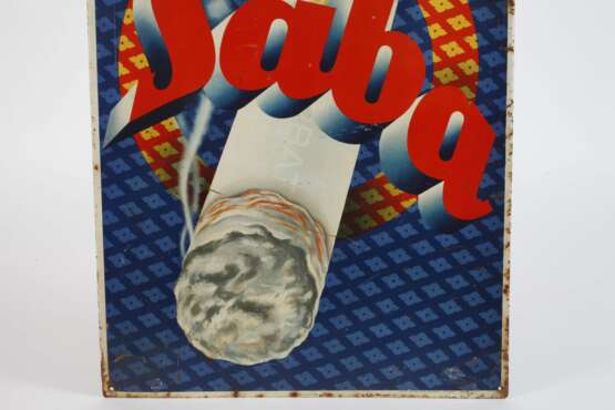 Werbeschild Saba - photo 3