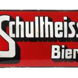 Emailleschild Schultheiss - photo 1