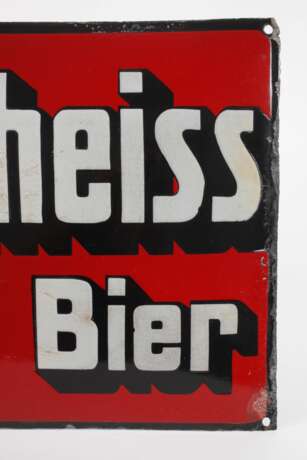 Emailleschild Schultheiss - photo 4