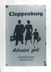 Emailleschild Cloppenburg 