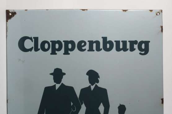 Emailleschild Cloppenburg - photo 2
