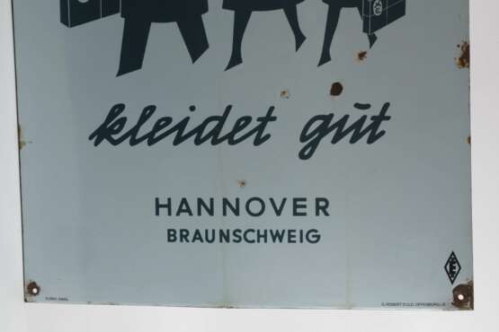 Emailleschild Cloppenburg - photo 4