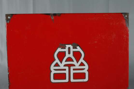 Emailleschild Löwenbrauerei - photo 2