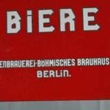 Emailleschild Löwenbrauerei - photo 4