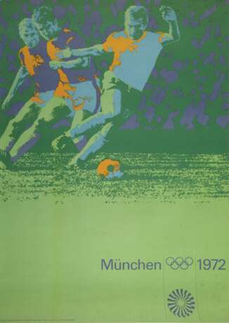 Plakat Olympische Spiele München 1972 - Foto 1