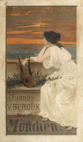 Werbeplakat Jugendstil - photo 1