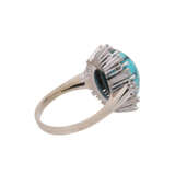 Ring mit Türkis und Diamanten - photo 3