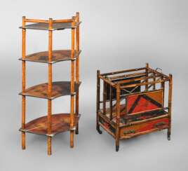 Zwei asiatische Kleinmöbel