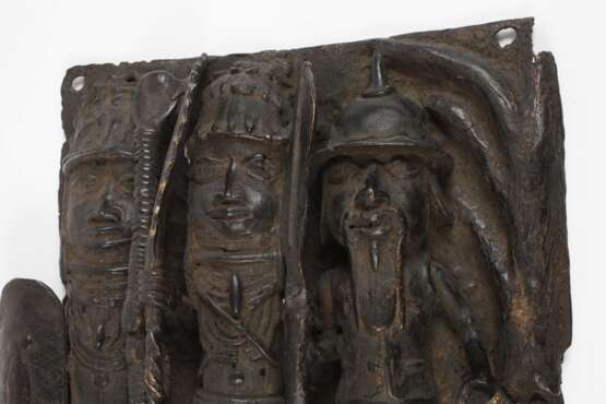 Bronzeplastik Benin - Foto 2