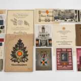 Konvolut Propagandakarten, Soldbuch, Urkunden - photo 1