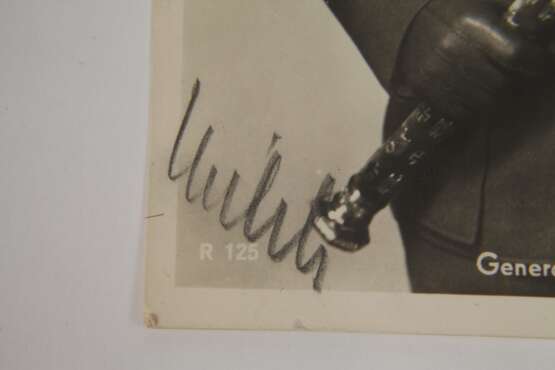 Autograph Generalfeldmarschall Milch - photo 2