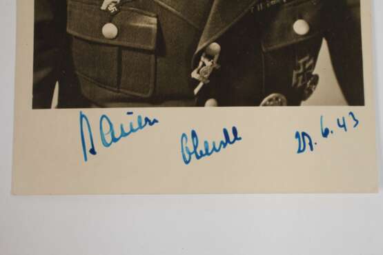 Autograph Oberst Oskar Bauer - photo 2