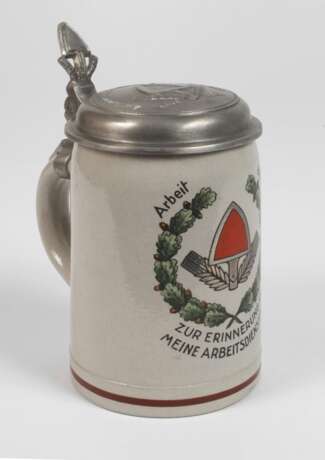 Andenkenkrug Reichsarbeitsdienst - photo 1