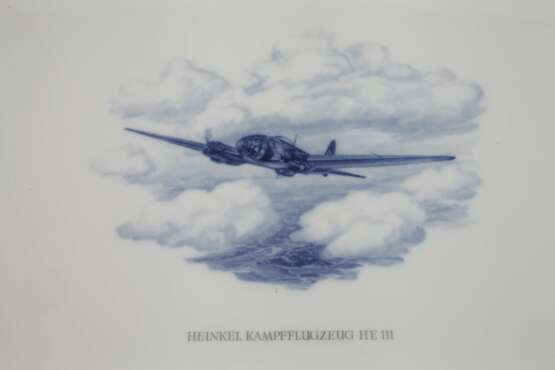 Meissen Serviertablett Luftwaffe 3. Reich - Foto 2