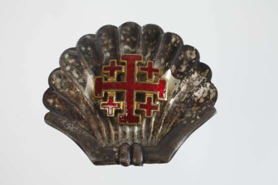 Pilgermuschel mit Jerusalemkreuz - Foto 2