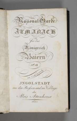 Nationalgarde Almanach 1812 - photo 1