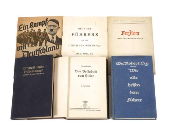 Sechs Bücher und Hefte 3. Reich - photo 1