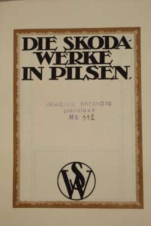 Werkshefte Skoda und Heinkel - photo 2