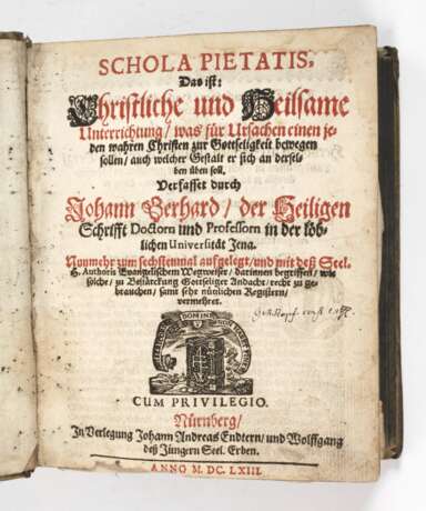 Schola Pietatis 1663 - photo 1