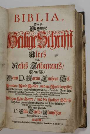 Biblia Ulm 1688 - photo 2