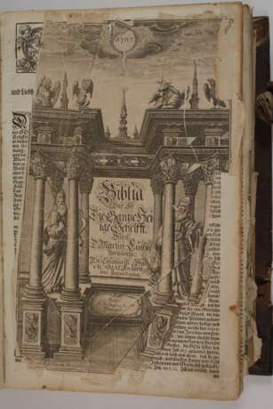 Tossanus Bibel 1729 - Foto 2