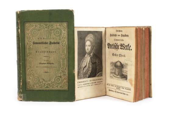 Zwei Bücher Fabeln und Gedichte - photo 1