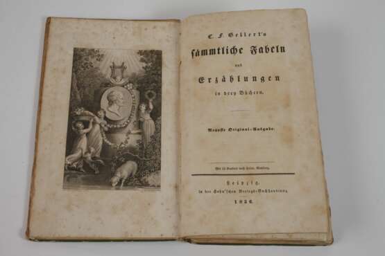 Zwei Bücher Fabeln und Gedichte - photo 2