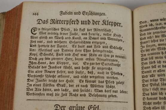 Zwei Bücher Fabeln und Gedichte - photo 8