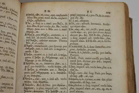 Vier alte Wörterbücher - photo 7