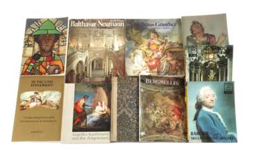 Konvolut Fachliteratur barocke Kunst