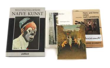 Vier Bände naive Kunst