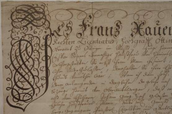 Historische Urkunde - photo 3