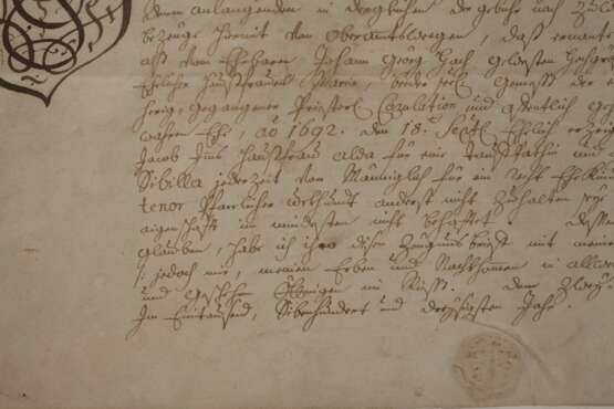 Historische Urkunde - photo 5