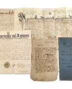 Memorabilia. Fünf historische Schriftstücke