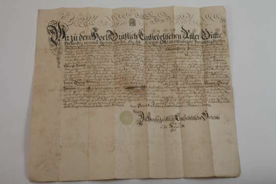Fünf historische Schriftstücke - photo 2