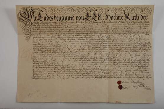 Fünf historische Schriftstücke - photo 4